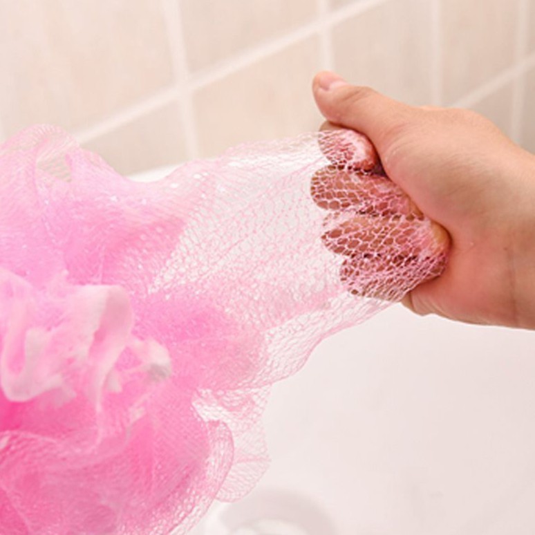 Bông Tắm Dạng Tròn Size 10*10cm Siêu Mềm Mịn