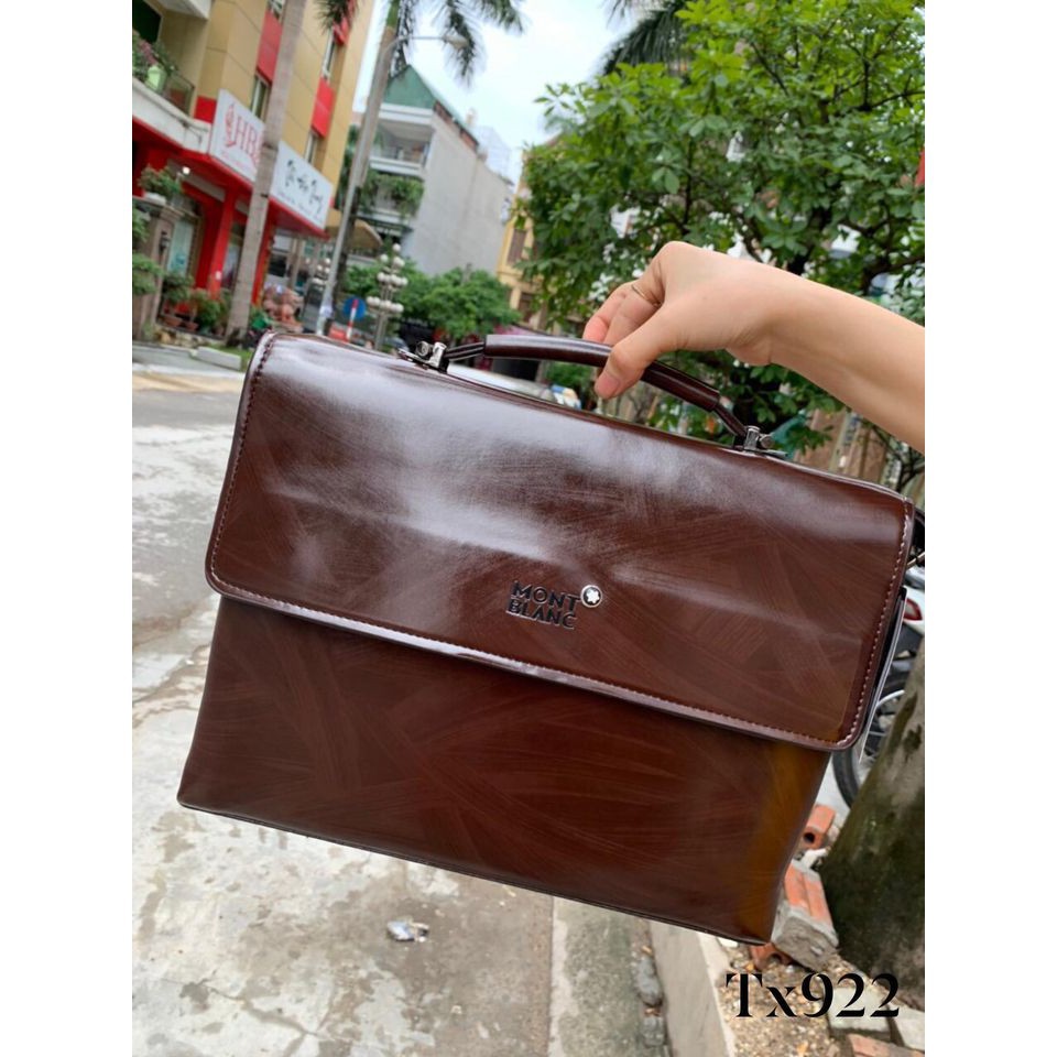 [GIÁ SỐC] TÚI CÔNG SỞ DA NAM MONT BLANC | BigBuy360 - bigbuy360.vn