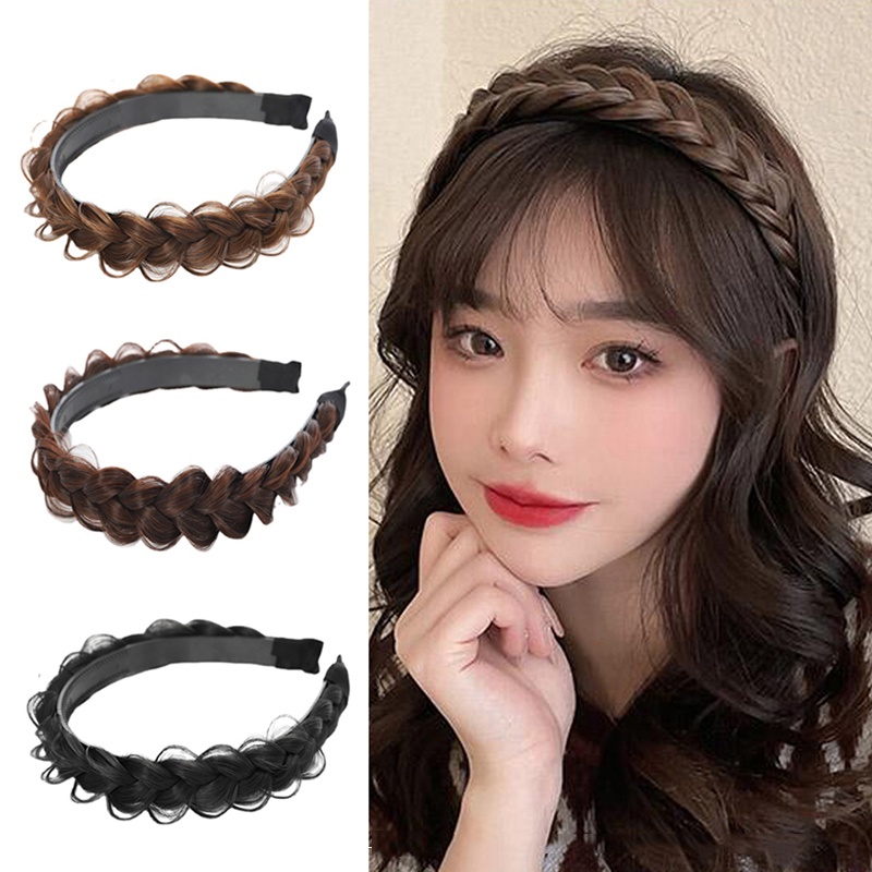 1 Băng Đô Cài Tóc Sáng Lấp Lánh 3 Màu Tùy Chọn