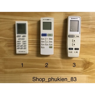 Remote máy lạnh Gree - Điều khiển điều hoà Gree