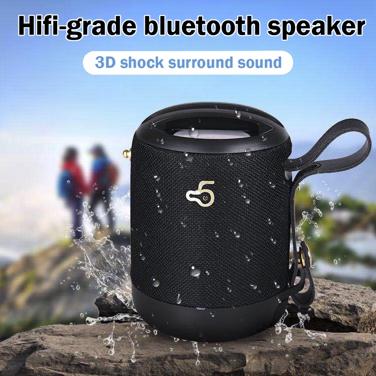 NEW TWS Bluetooth Speaker Fashion Portable IPX5 Waterproof 3D Stereo Outdoor Car Subwoofer