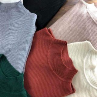 Áo len trơn cổ 3p