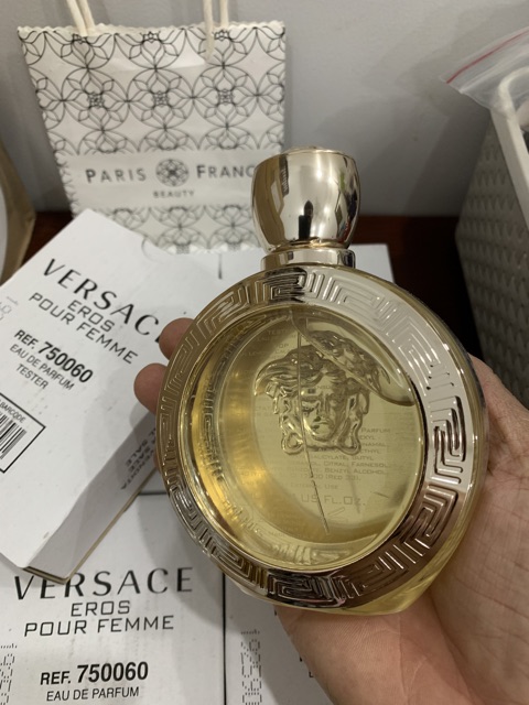 [Mã 1512FMCGSALE giảm 8% đơn 500K] Nước hoa Versace Eros Pour Femme EDP 100ml. Tester 750060 (Hộp carton như hình) | BigBuy360 - bigbuy360.vn