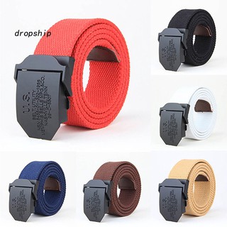 Dây nịt nam kiểu dáng quân đội màu trơn