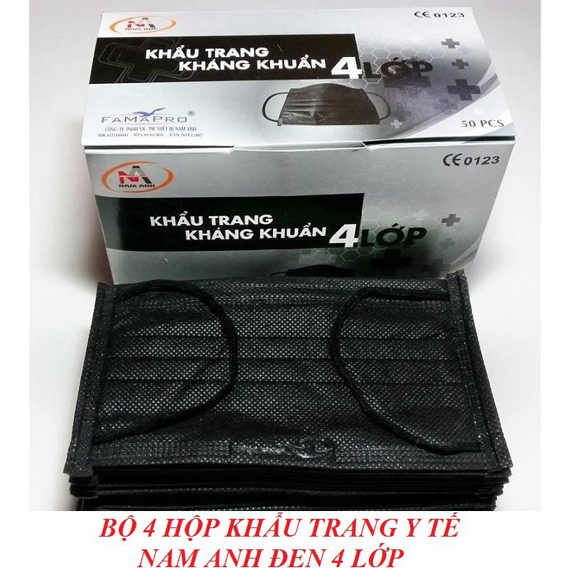 1 Cái Khẩu Trang Y Tế 4 Lớp - Kháng Khuẩn 99% - Hàng Chuẩn Chất Lượng | BigBuy360 - bigbuy360.vn