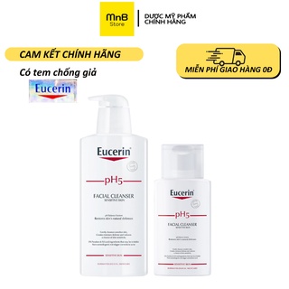 Sữa rửa mặt Eucerin ph5 Facial Cleanser Sensitive Skin cho da nhạt cảm 100 & 400ml