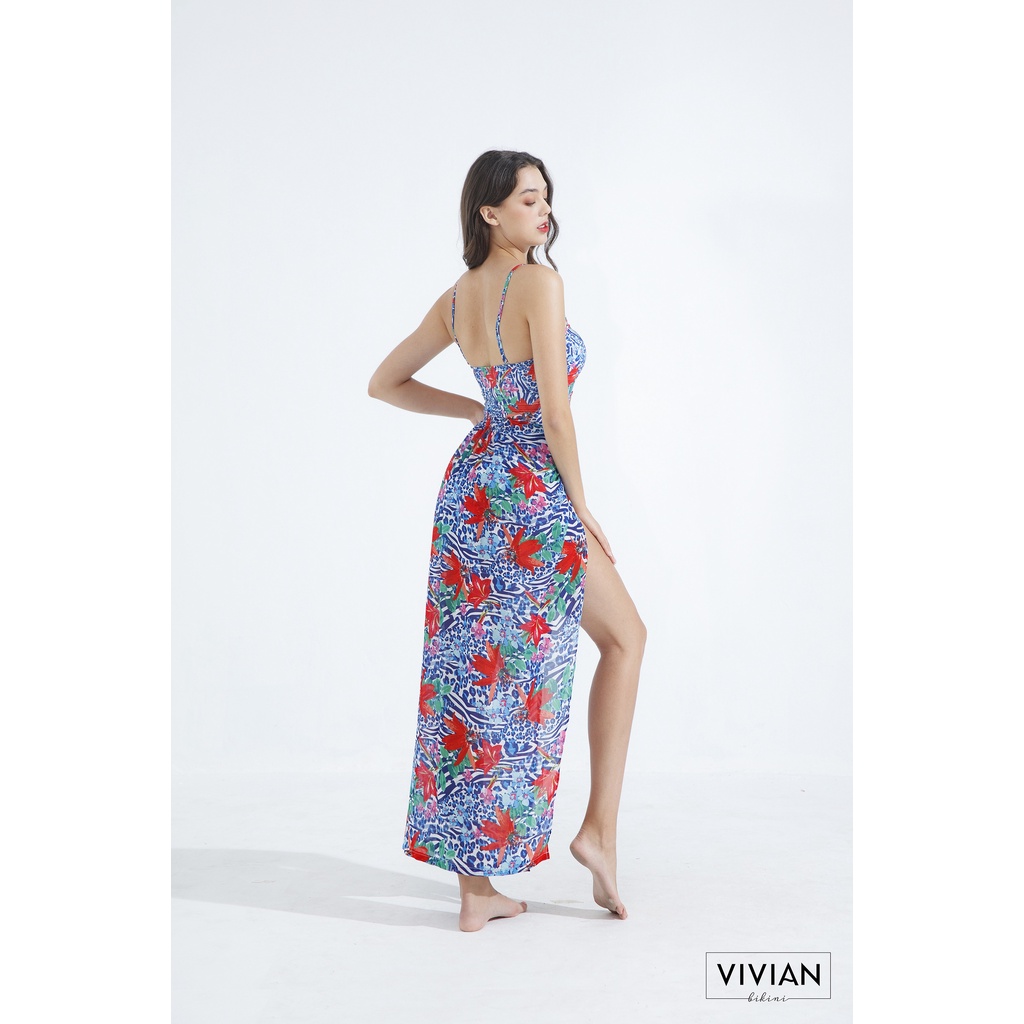 Váy sarong cao cấp 𝐕𝐈𝐕𝐈𝐀𝐍 kiểu dáng dài - Mix - VC014_XX