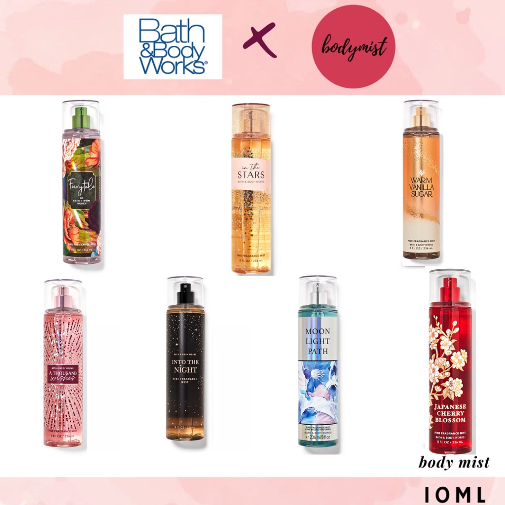 Xịt Thơm Toàn Thân Bath And Body Works Body Mist