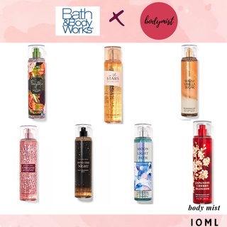 [Link 1/3 - ĐỦ MÙI - 10ML] Xịt Thơm Toàn Thân Bath And Body Works Body Mist