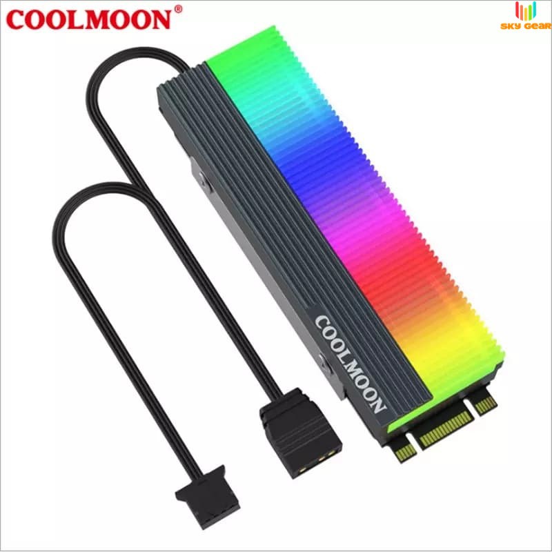 Tản Nhiệt SSD M2 2280 ARGB Coolmoon