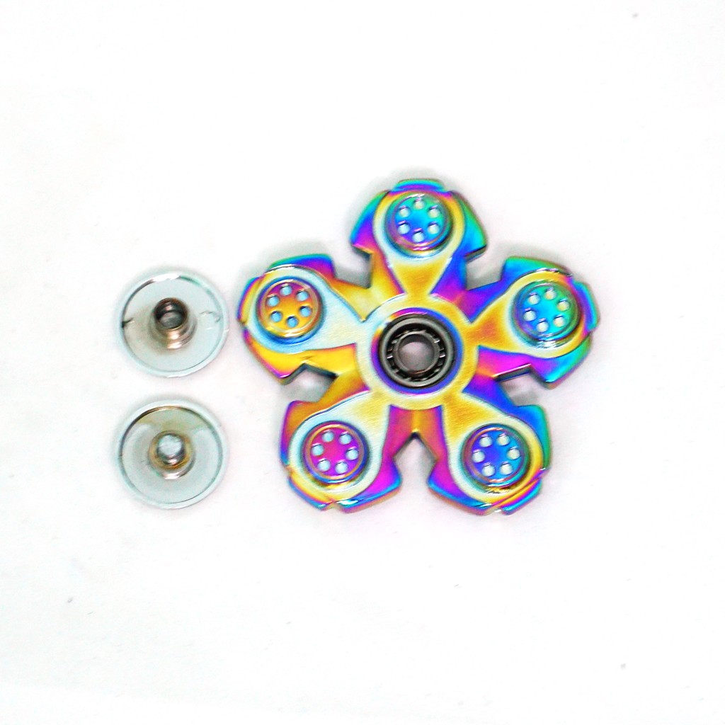 Con quay 5 cánh 6 bi - 6 balls Quint-wing Spinner - Fidget Spinner