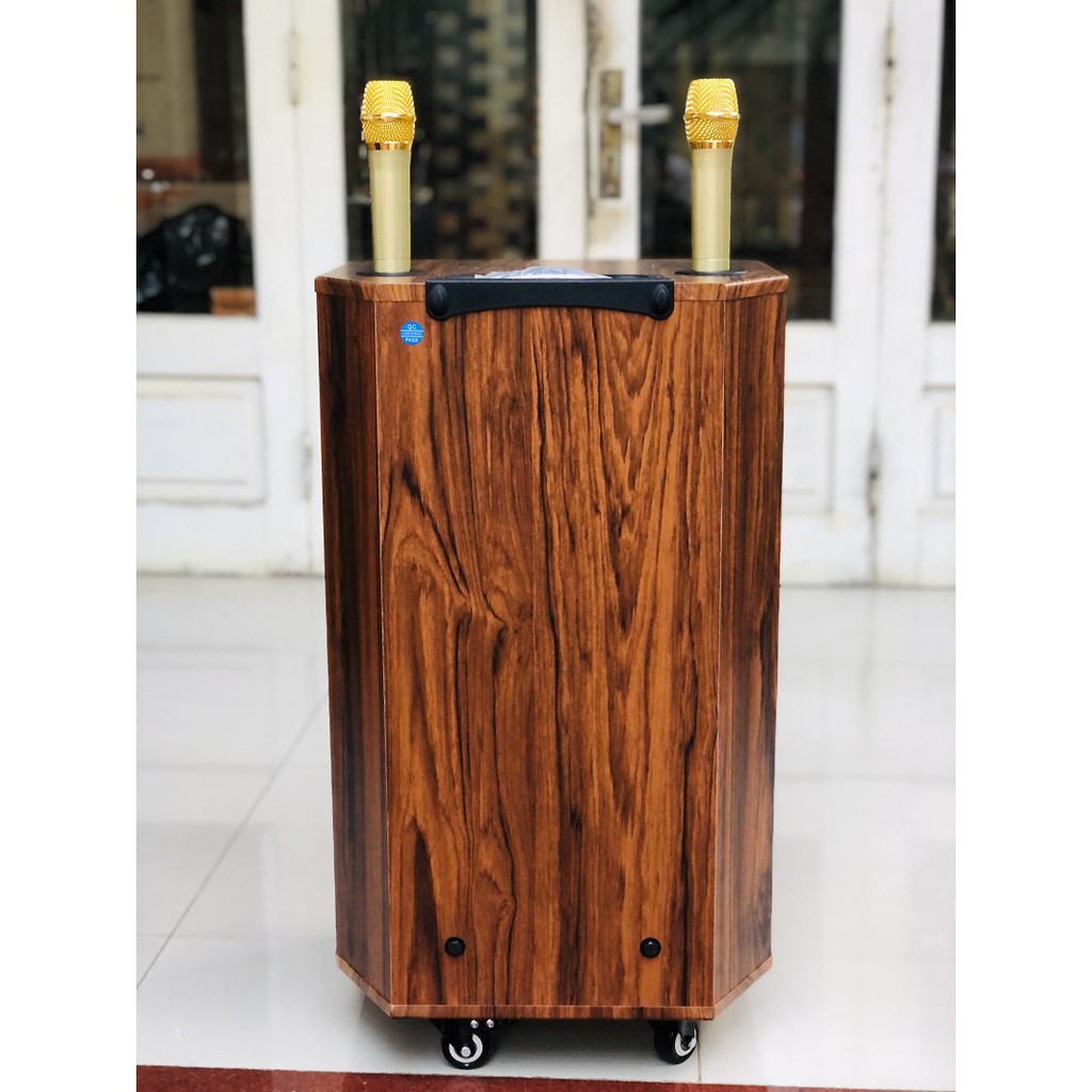 Loa Kéo AZPRO 2506A Cao Cấp Bass 50 3 Đường Tiếng Tặng 2 Micro Không Dây Siêu Hút Âm