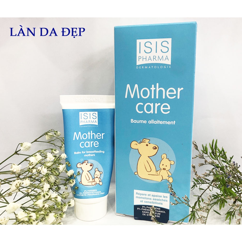Kem dưỡng môi Isis Pharma Mother Care dưỡng môi giảm khô môi dưỡng ẩm cho mẹ ngừa rạn da sau sinh tuýp 15ml