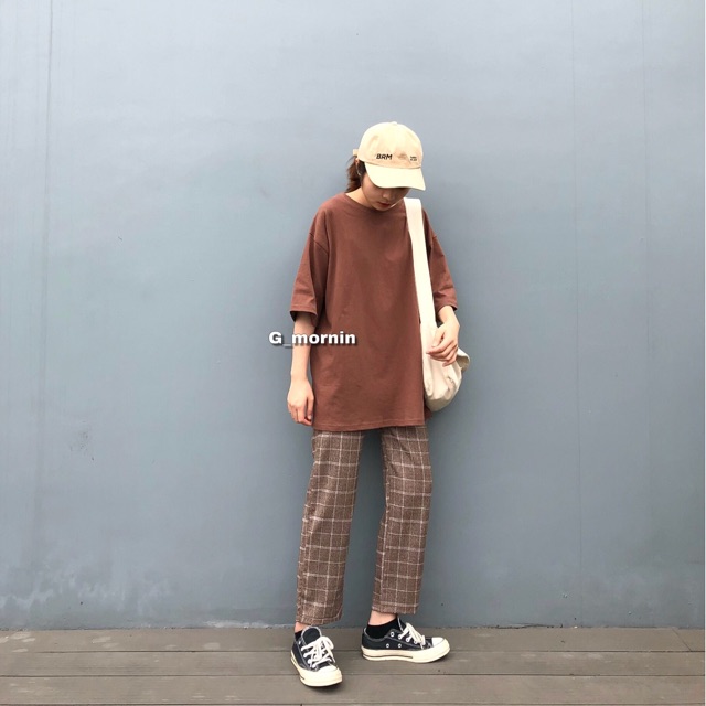 Quần suông kẻ caro G003 | BigBuy360 - bigbuy360.vn