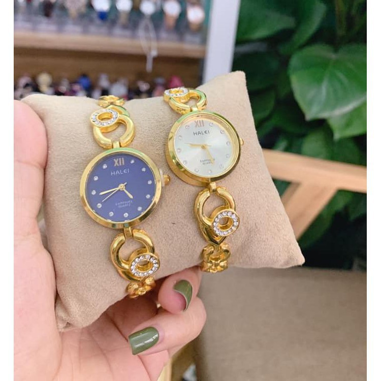 [Mã FAMAYFA2 giảm 10K đơn 50K] Đồng hồ nữ Halei vàng dạng lắc xinh | BigBuy360 - bigbuy360.vn