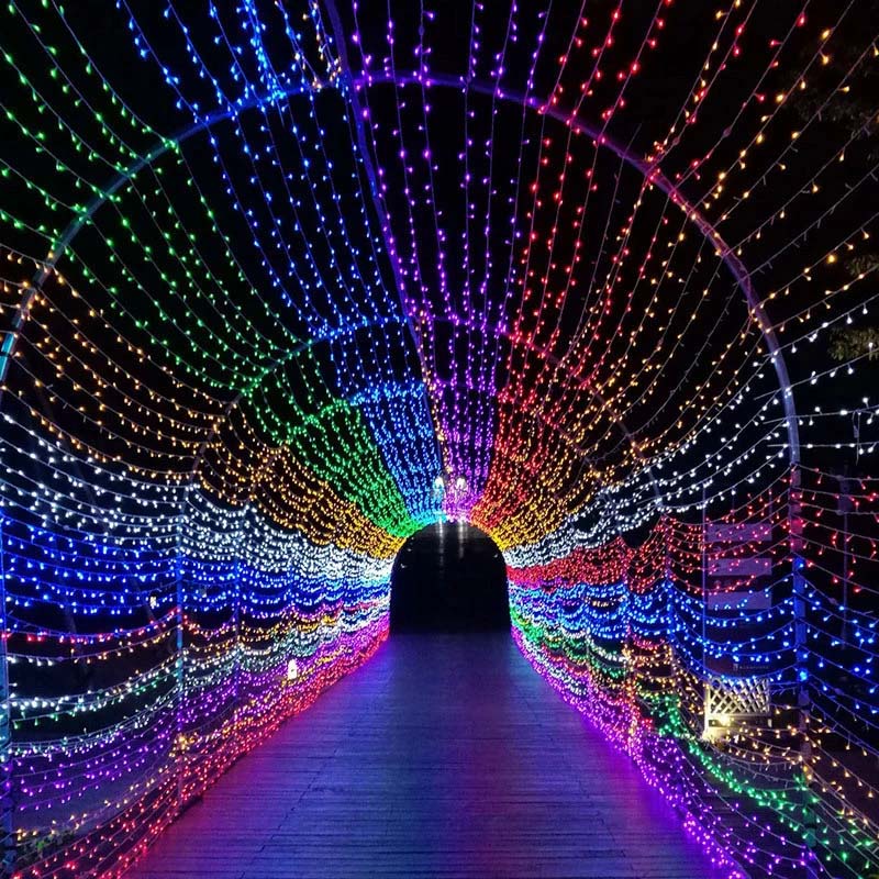 Dây Đèn Led 20M 30M 50M 100M Chống Nước Trang Trí Đa Năng