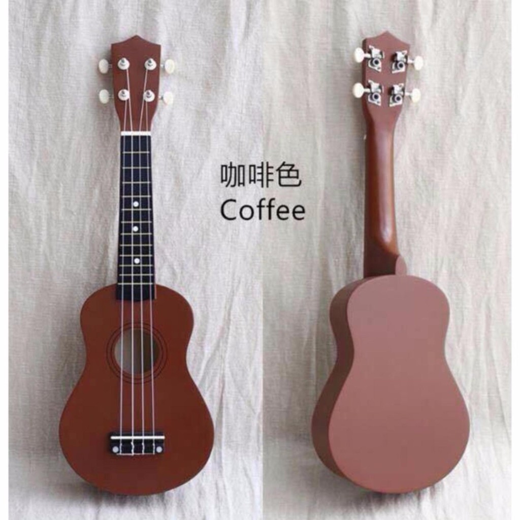 Đàn ukulele Soprano BWS Nâu (Tặng kèm phụ kiện)