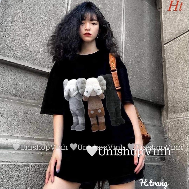 Áo phông 5D gấu che mặt HT11