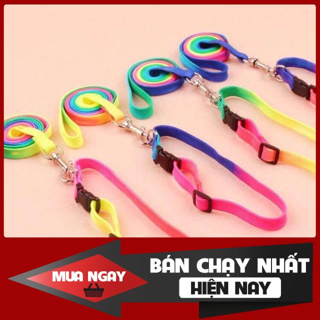 ☄️☄️(ĐỔ BUÔN)DÂY DẮT CHÓ MÈO ĐI DẠO CHẤT LIỆU DÙ TẾT CỰC BỀN!! 0