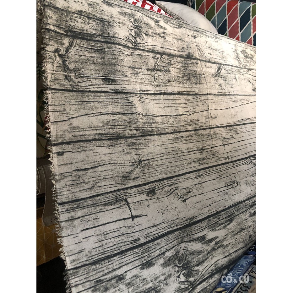 VẢI CANVAS VÂN GỖ