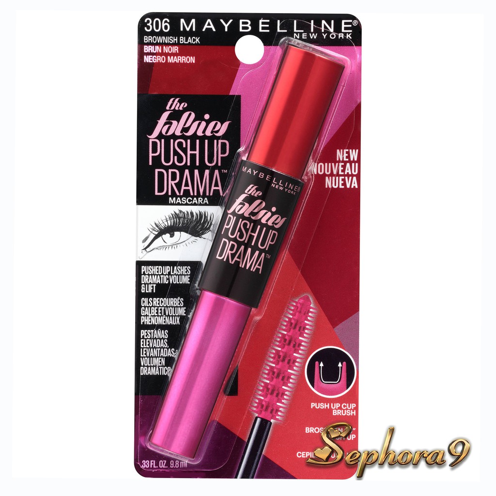 Chuốt Mi Mascara Maybelline The Colossal \ Falsie \ Lash Sensational \ Push Up Drama [Best Seller 2019] | BigBuy360 - bigbuy360.vn