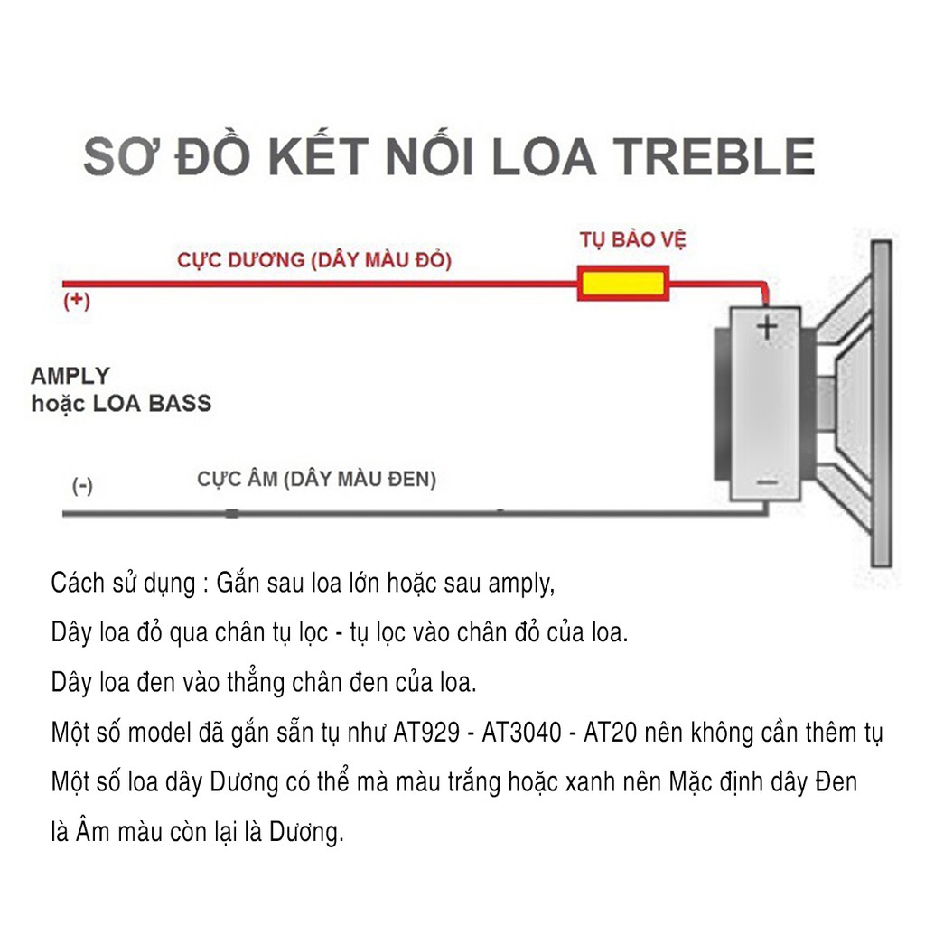 Bộ 2 Loa Treble Họng Nhôm ATANNOII Cao Cấp , dùng gắn thêm để tăng tiếng tép cho dàn âm thanh gia đình