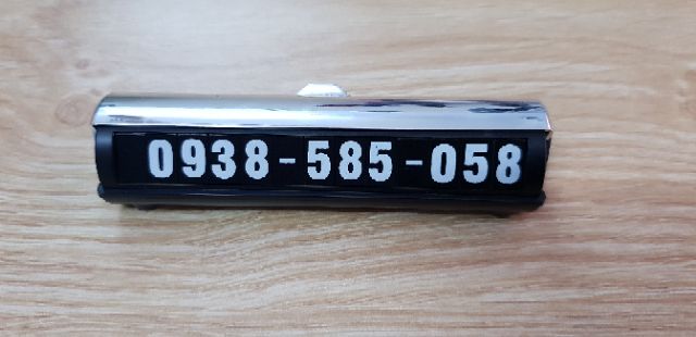 [HCM] Thẻ ghi số điện thoại - Bảng số điện thoại gắn taplo oto, xe hơi