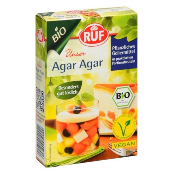 Bột rau câu agar hữu cơ Ruf 15gr