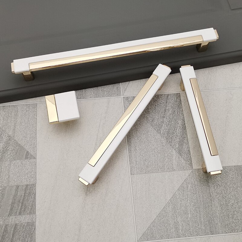 Bộ Tay Nắm Cửa Tủ Quần Áo 4 Màu Phong Cách Châu Âu Hiện Đại