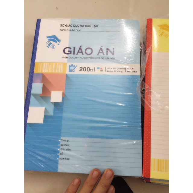 Sổ giáo án HT 200 trang