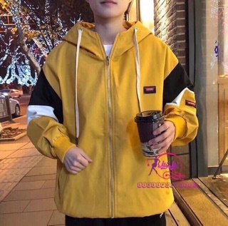 Áo Khoác Dù Phối Tay LoGo 💧