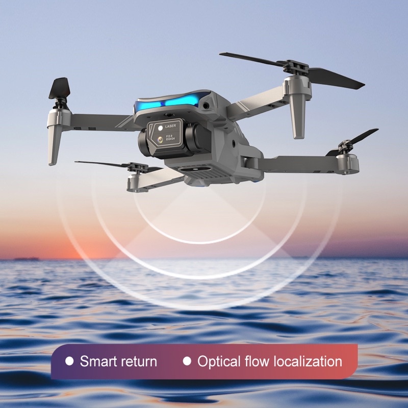 Flycam XT9 có 2 camera 4k, cảm ứng vật bay, điều khiển camera đang bay,pin bay lâu