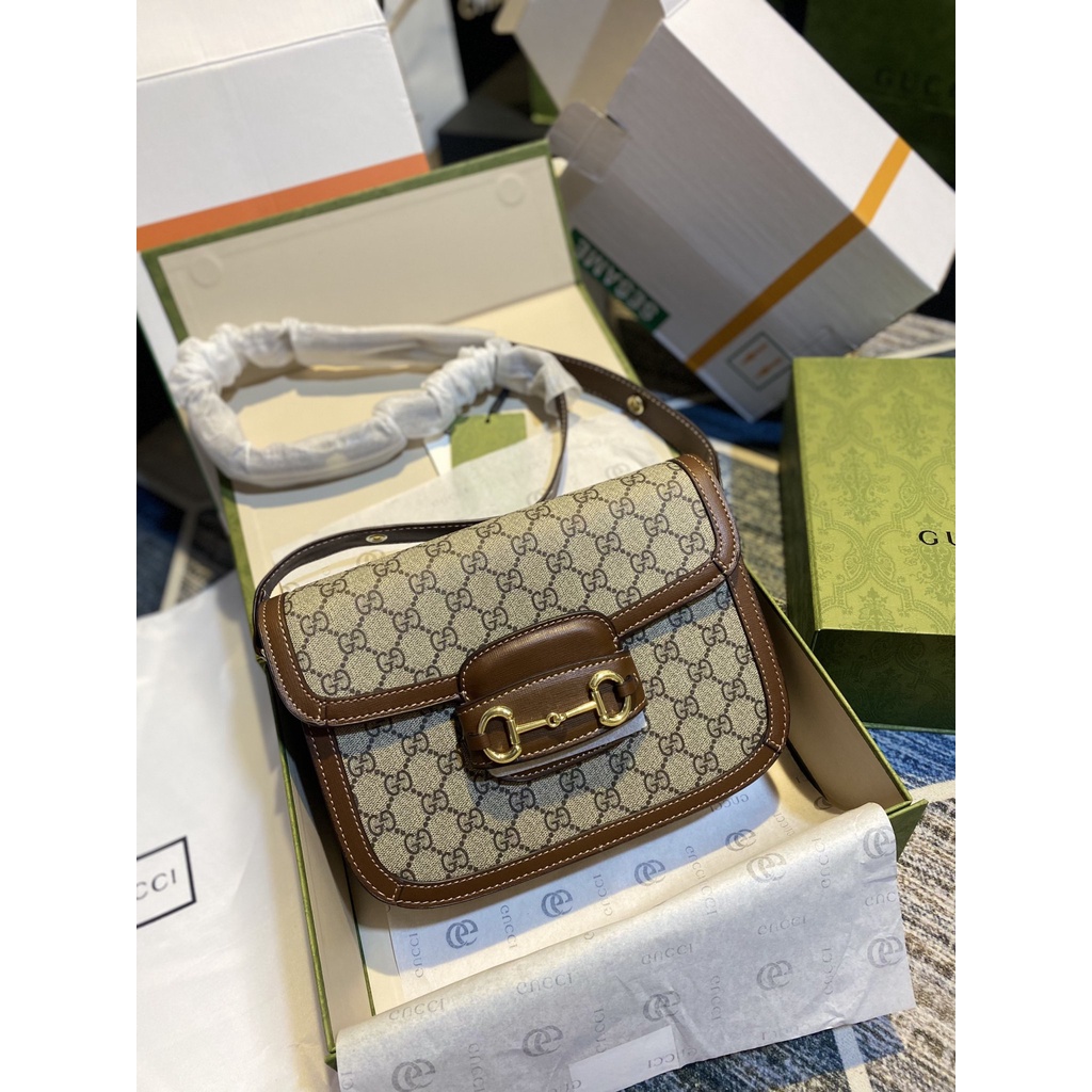 TÚI XÁCH GUCCI HORSEBIT 1955  SUPER SIZE 26CM