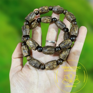 Vòng Trầm Hương Nam - Trầm Hương Sánh Chìm - Size 10mm - 12mm - 14mm - 16mm - 18mm - 20mm