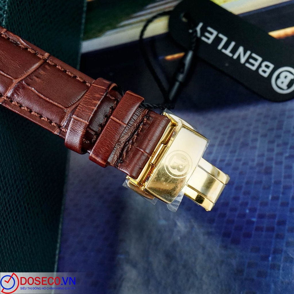 Đồng Hồ Nam Bentley Skeleton BL1833-25MKKD-AMK-GL-V Chính Hãng Kính Sapphire, Dây Da Cao Cấp, Chống Nước Tốt