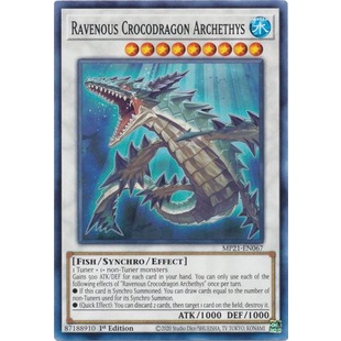 Thẻ bài Yugioh - TCG - Ravenous Crocodragon Archethys / MP21-EN067'