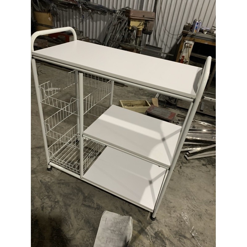 Kệ để lò vi sóng, nồi cơm điện, nồi chiên không dầu ( kn1383) | BigBuy360 - bigbuy360.vn