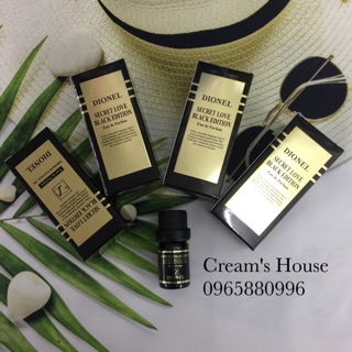 Nước hoa vùng kín Dionel Secret Love Black Edition Hàn Quốc