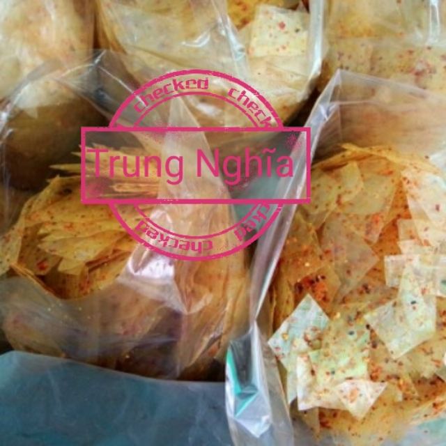 [500g] Bánh Tráng Trộn Tỏi .Trung Nghĩa