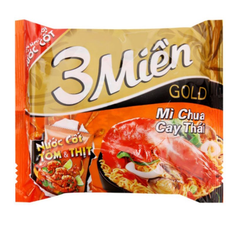 Mỳ 3 miền tôm chua cay Thái 75g