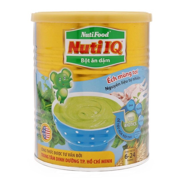 Bột ăn dặm Ếch mùng tơi