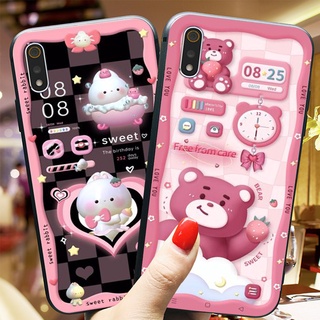 ốp lưng điện thoại xiaomi redmi 7a / 8a / 9a in hình gấu nâu vô cùng đáng yêu
