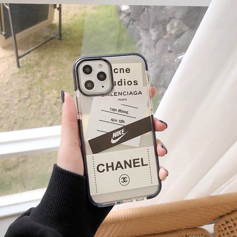 Ốp điện thoại silicone dẻo trong suốt in họa tiết thương hiệu thời trang cho iPhone 11pro 8plus X E2 XR Xsmax 6S 7 | BigBuy360 - bigbuy360.vn