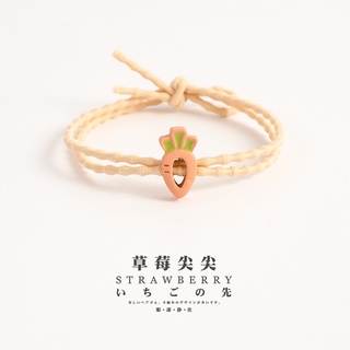 Dây Cột Tóc Cao Su Hình Cà Rốt Dễ Thương