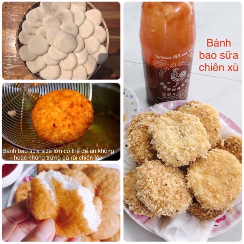 Bánh Bao Sữa Lớn 1 bịch/ 20 cái/ 38k