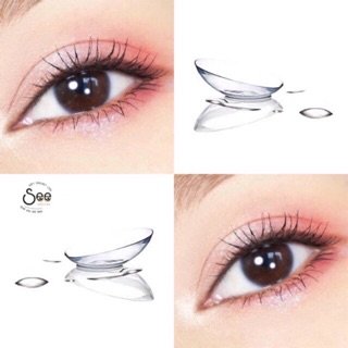Lens trong suốt / Lens clear có độ cận 0-8 Độ