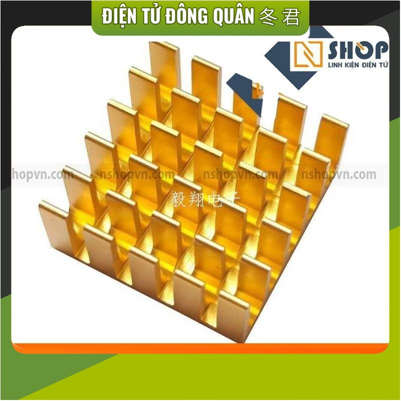[HCM]  Nhôm tản nhiệt 22x22x10 [ĐIỆN TỬ]