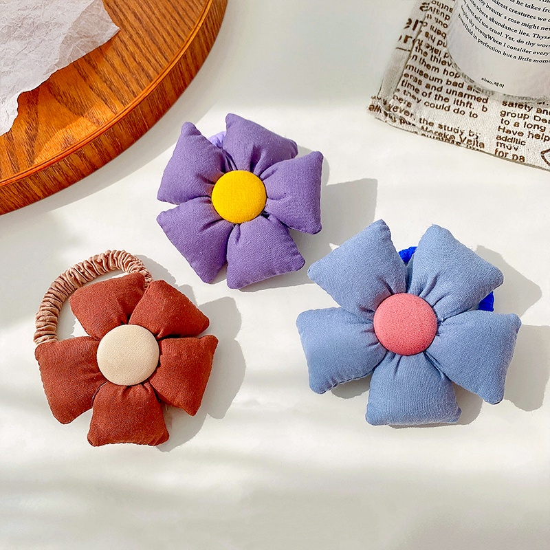 Dây Buộc Tóc Cao Su Co Giãn Thời Trang Cho Nữ