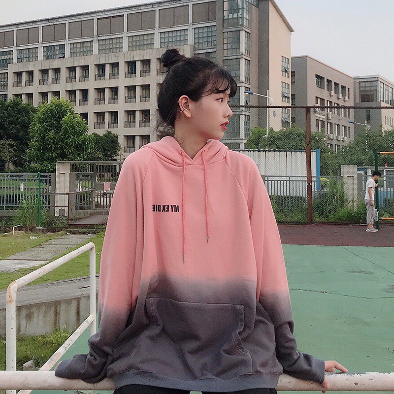 (ORDER) Áo hoodie ombre (ẢNH THẬT Ở CUỐI) | BigBuy360 - bigbuy360.vn