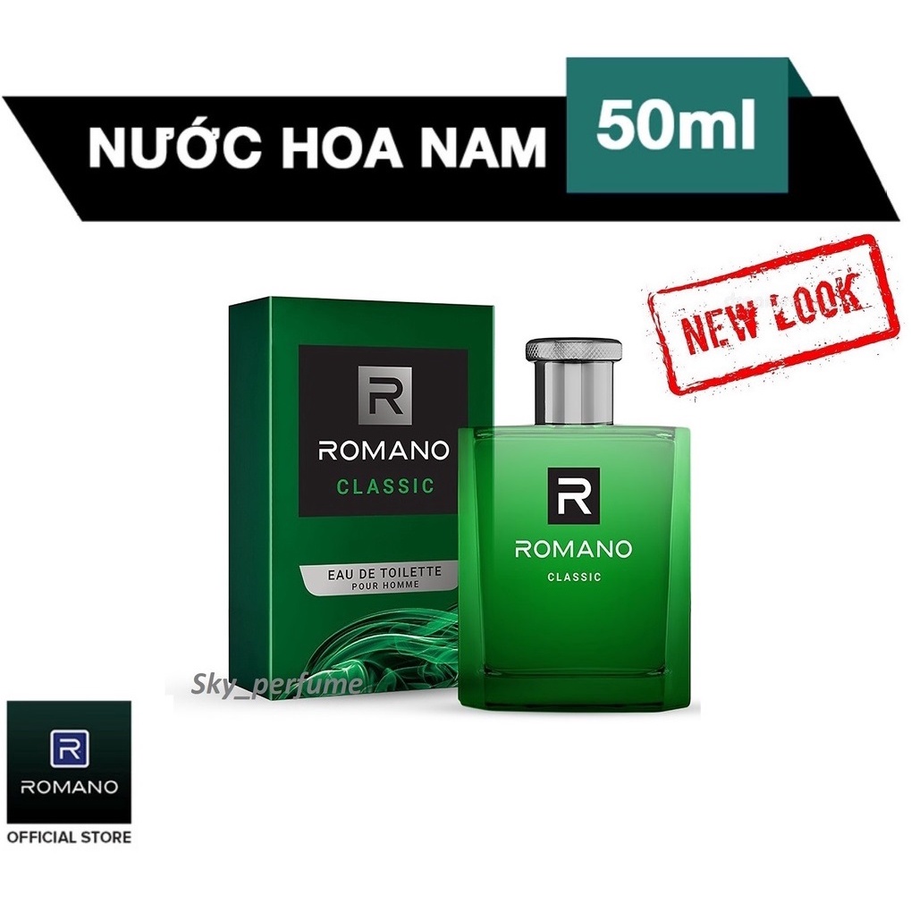 Nước Hoa Cao Cấp Romano Classic 50ml